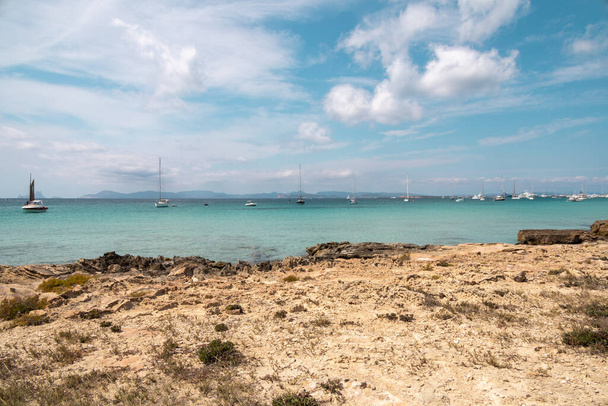 Formentera sziget strand mágia - Fotó, kép
