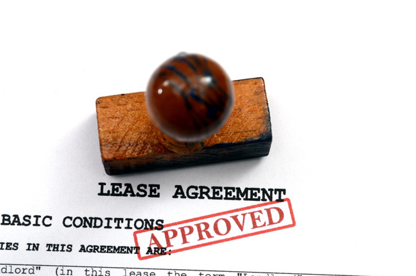 Lease agreement - approved - Photo, Image