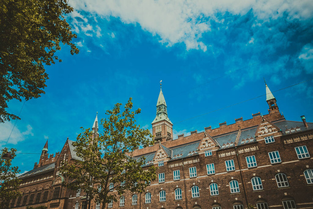 Κοπεγχάγη, Δανία - 16 Ιουλίου 2019. Κοπεγχάγη, Δανία, Σκανδιναβία. Όμορφη καλοκαιρινή μέρα - Φωτογραφία, εικόνα