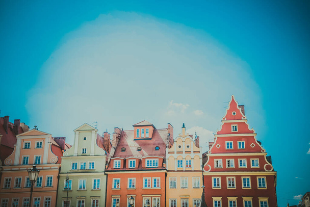 El hermoso y pintoresco centro de Wroclaw
 - Foto, imagen
