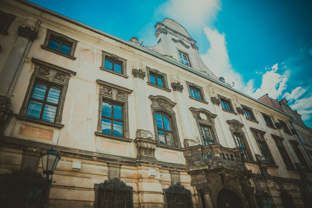 The architecture of the old Polish city. Wroclaw - Foto, immagini
