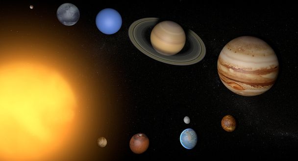 sistema solar - Foto, Imagem