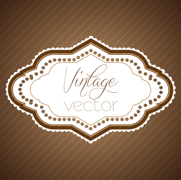 Vintage design - Διάνυσμα, εικόνα