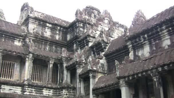 angkor wat, sim reap, Kambodża - Materiał filmowy, wideo