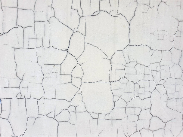 crack white / ivory wall texture - Photo, Image