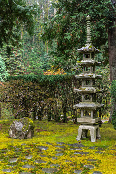 Szerkezet a japán kertben, VAGY - Fotó, kép