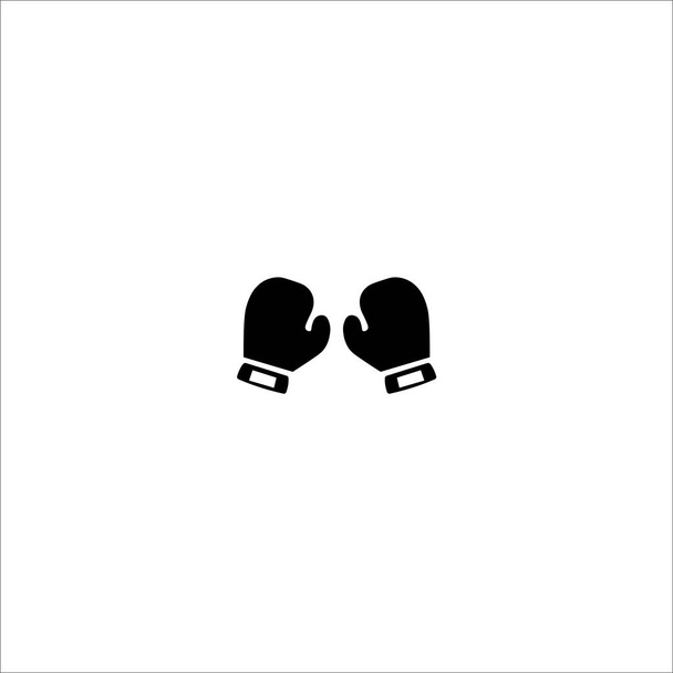 guanti da boxe vettoriale icona solida - Vettoriali, immagini