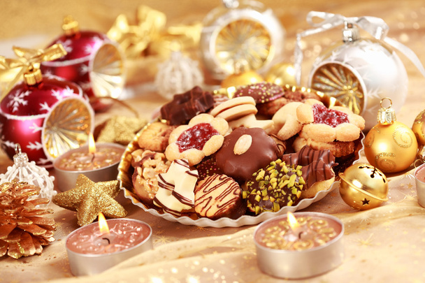 Вкусное рождественское печенье
 - Фото, изображение