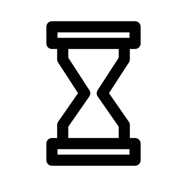 Hourglass Line Style vector icon which can easily modify or edit - Photo, Image
