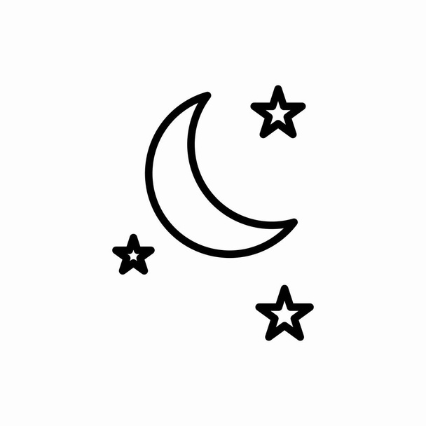 Décrivez l'icône lunaire.Illustration vectorielle lune. Symbole pour web et mobile - Vecteur, image
