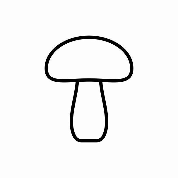 Illustrazione del vettore del fungo icon.Mushroom. Simbolo per web e mobile - Vettoriali, immagini
