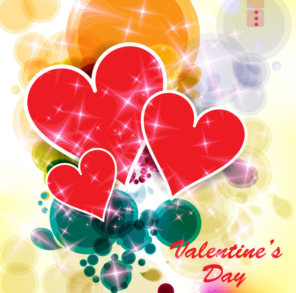 St. Valentine's Day Wallpaper - Διάνυσμα, εικόνα