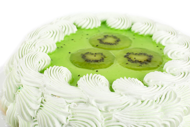 Pastel de kiwi de frutas
 - Foto, imagen