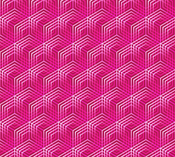 Abstract hexagonal background geometric grid seamless pattern - Photo, Image