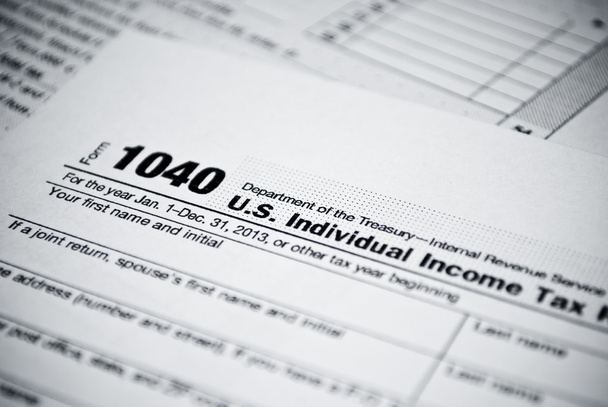 Blank income tax forms - Photo, Image