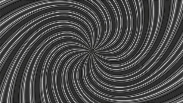 Schwarz-weiß Wirbelnder radialer Hintergrund Helix-Rotationsstrahlen Helix-Muster Sonnenlichtstrahlen - Foto, Bild