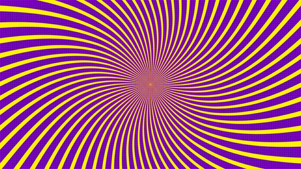 wervelende radiale achtergrond helix rotatie stralen helix patroon zonlicht stralen - Foto, afbeelding