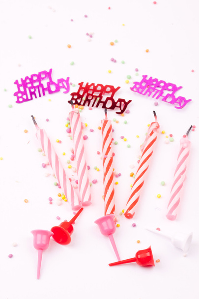 Birthday candles - Foto, imagen