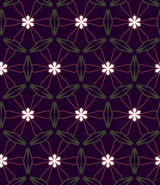 abstract pattern illustration, seamless background - Vektor, Bild