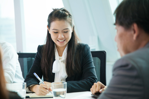 Businesswoman in meeting room - Photo, Image
