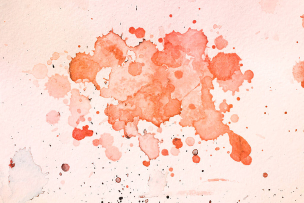 colorful bright abstract watercolor splashes painted background - Foto, immagini