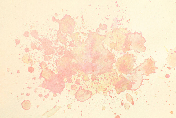 πολύχρωμο φωτεινό αφηρημένη νερομπογιές πιτσιλιές ζωγραφισμένα φόντο - Φωτογραφία, εικόνα