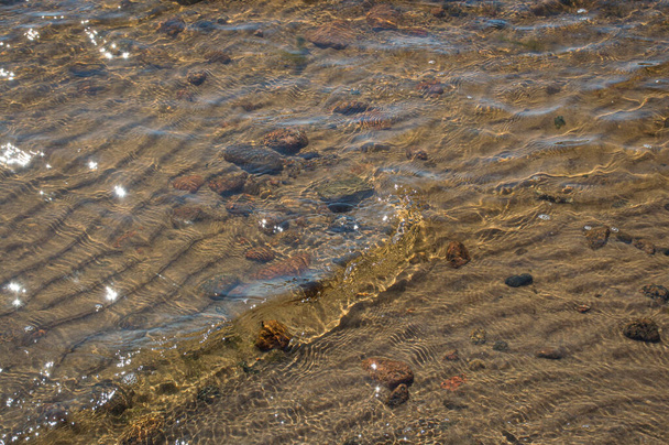 песок волны рисунок под водой - Фото, изображение