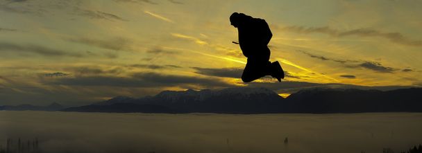 Прыжки с заката
 - Фото, изображение