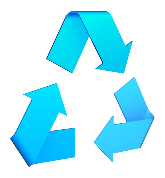 Σύμβολο ανακύκλωσης - Φωτογραφία, εικόνα