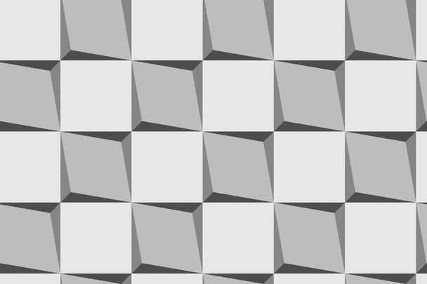 Abstract seamless background. Noise structure with cubes. Vector image - Vector, Image