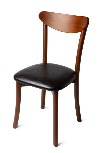 Elegant comfortable chair isolated on white background - Foto, Imagem