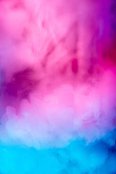 Abstract colorful, multicolored smoke spreading, bright background for advertising or design, wallpaper for gadget - Valokuva, kuva