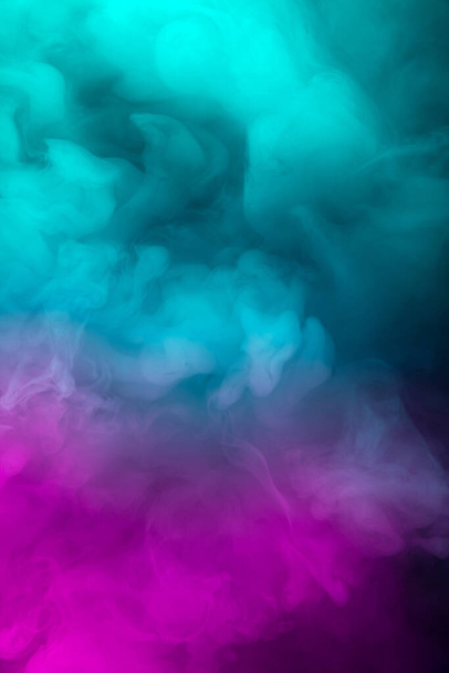 Abstract colorful, multicolored smoke spreading, bright background for advertising or design, wallpaper for gadget - Zdjęcie, obraz