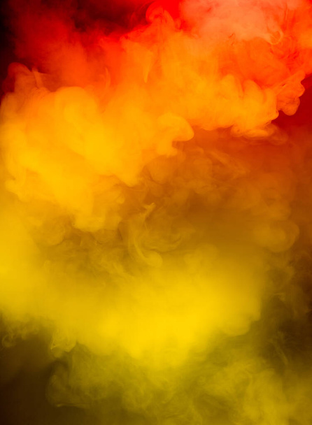 Abstract colorful, multicolored smoke spreading, bright background for advertising or design, wallpaper for gadget - Фото, зображення