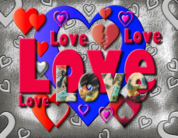 Любов і серце
 - Фото, зображення