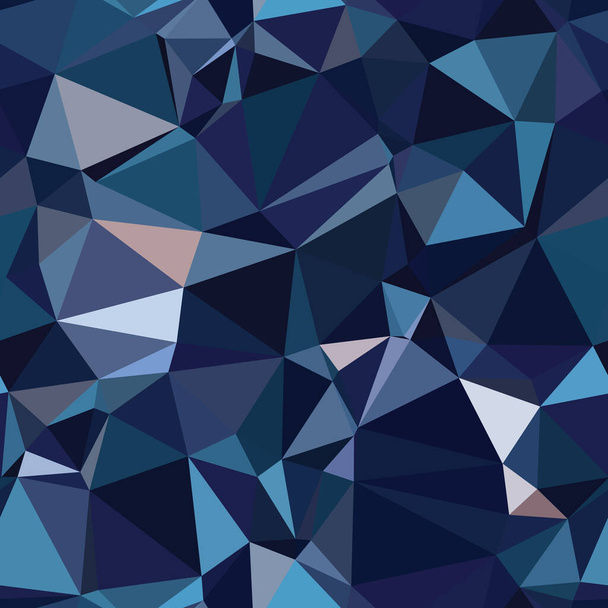 Loco triángulos coloridos textura, diseño de patrón de vector de repetición sin costuras. Arte generativo abstracto, geométrico y detallado
. - Vector, Imagen