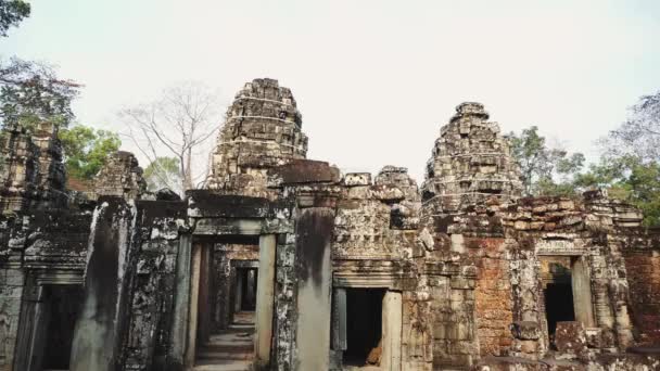 Az elhagyott templom romjai - Angkor Wat 4k - Felvétel, videó