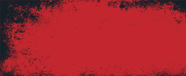 abstrakter roter Hintergrund mit schwarzen Grunge-Rändern, Dreiecksformen in roten transparenten Schichten mit Winkeln und geometrischem Musterdesign in elegantem modernem Hintergrundlayout - Foto, Bild