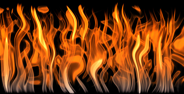 oheň a plameny peklo - Fotografie, Obrázek