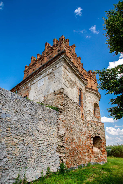 A beautiful fortress of princes in Starokonstantinov. travel by Ukraine. - Photo, image