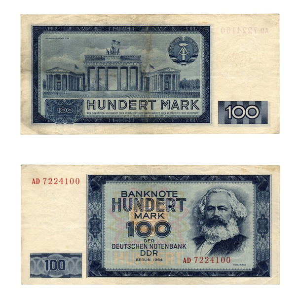 DDR banknot - Fotoğraf, Görsel