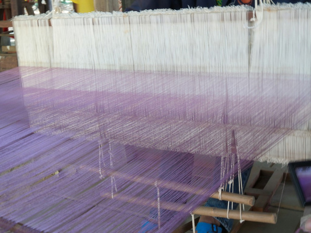 dokuma iplik tekstil sanayî için - Fotoğraf, Görsel