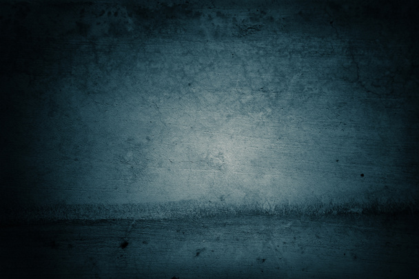 Close-up of blue textured background. Dark edge - Photo, Image