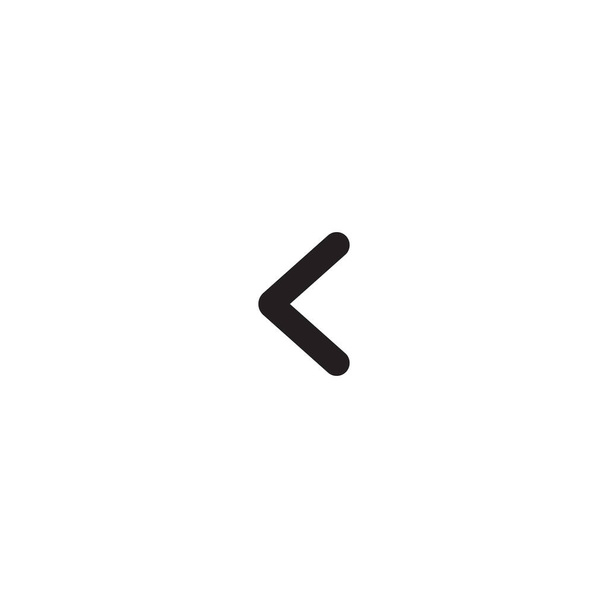 Vissza ikon vektor trendi stílusban. Bal nyíl, Visszavonás szimbólum Illusztráció - Vektor, kép
