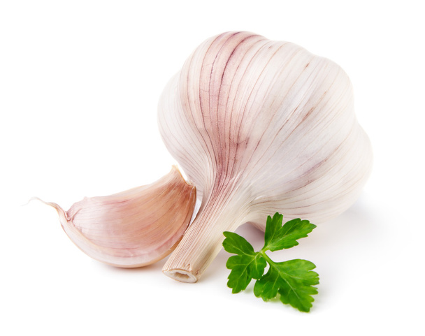 Garlic with parsley - Zdjęcie, obraz