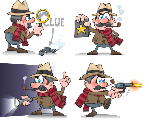 The Great Detective - Vector, Image