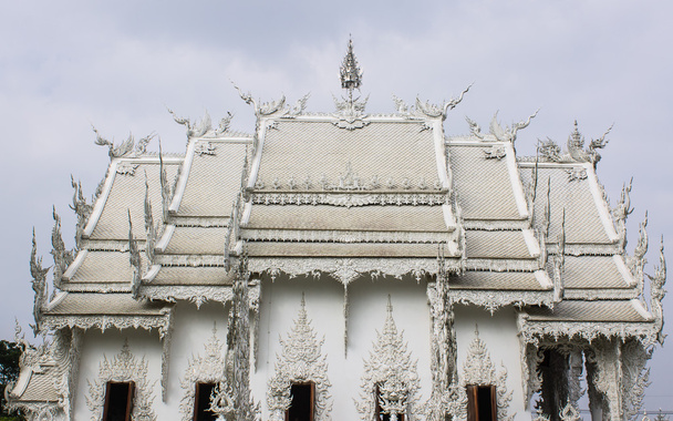 WAT rong khun, Tayland Beyaz Tapınak chiang rai Eyaleti - Fotoğraf, Görsel