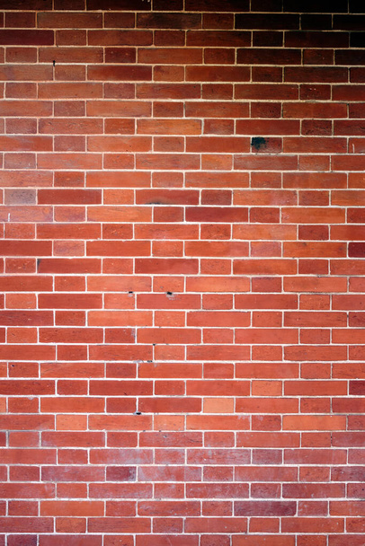 Red toned brick wall texture - Photo, Image
