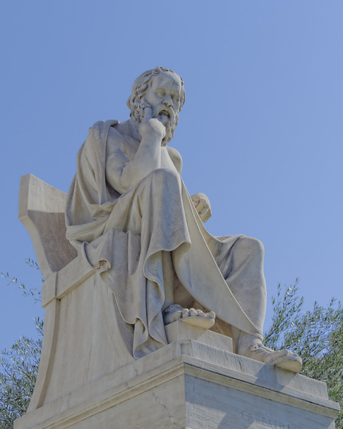 Socrate la statue du philosophe
 - Photo, image