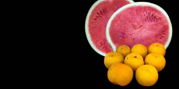 Μάνγκο φρούτα όμορφο φόντο του καλοκαιριού - Φωτογραφία, εικόνα